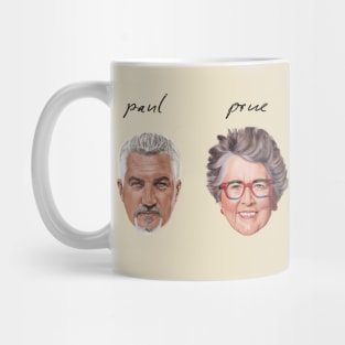 The Great British Bake Off - The Hosts - Hand-Drawn *Updated* Mug